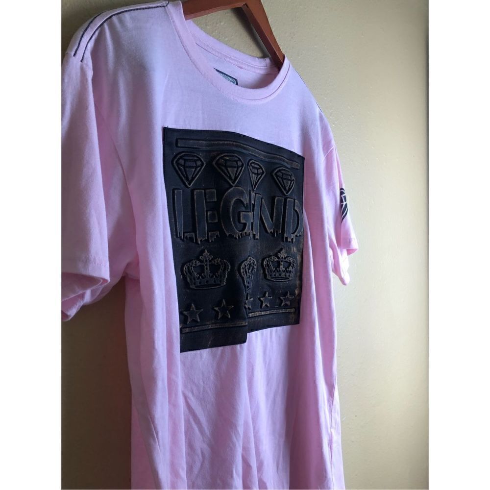 Men’s Neon T-Shirt Cr-24 Bordo Cromato  Size L
